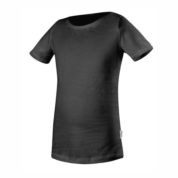 Tanz / Gymnastik KURZARM Trainings-T-Shirt - schwarz