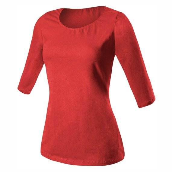 T-shirt manches 3/4 - rouge