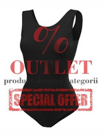 OUTLET Sleeveless Gymnastic Training Body B100B Black