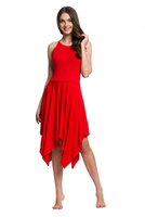 Square Dress - Red