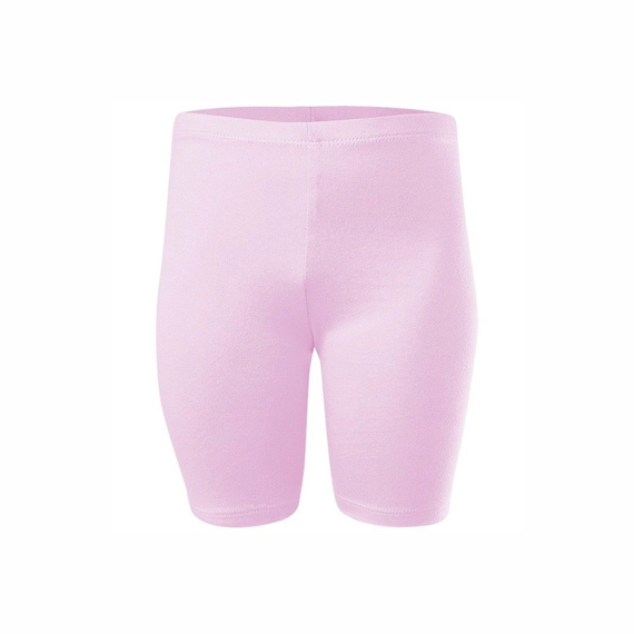 Legging de sport court en coton femme homme enfant rose