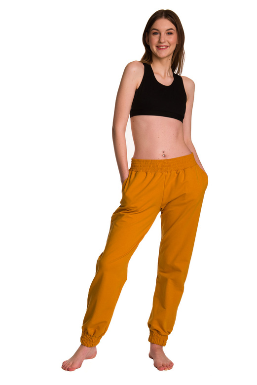 Top sportivo in cotone da donna - nero