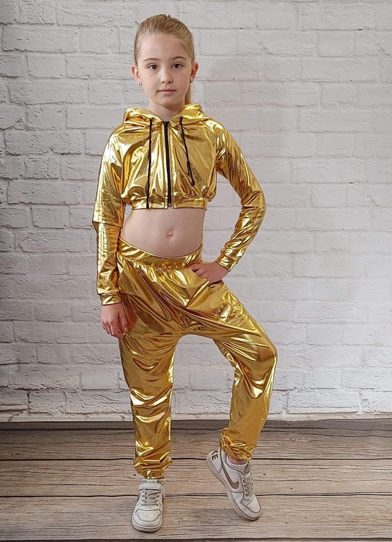 Metallic-Knickerbocker für Kinder für goldene Leistung