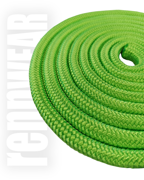Skakanka | zielony fluo | rennWEAR