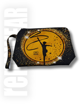 GOLDEN DUST | Kosmetyczka z paskiem 21x35x10,5 cm | rennWEAR