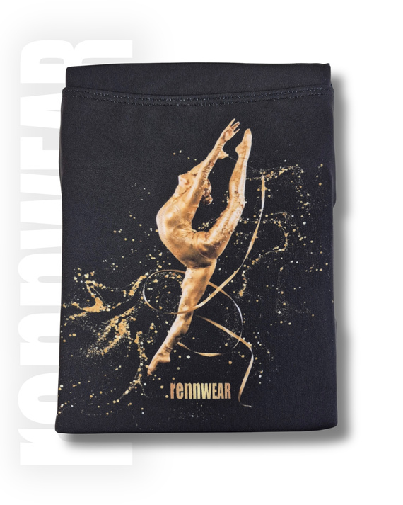 GOLDEN GYMNAST | Poduszka do ćwiczeń z gumą15x20x4 cm "MINI"| rennWEAR