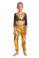 Metallic-Knickerbocker für Kinder für goldene Leistung