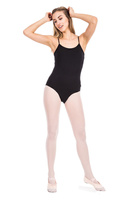 Body pentru antrenament gimnastică fără mâneci B100CR negru