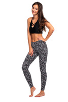 Leggings deportivos de mujer para niños con estampado gris CATS gris