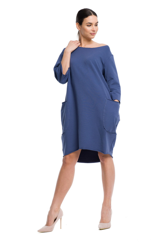 Robe Tunique Sweat Oversize jeans femme