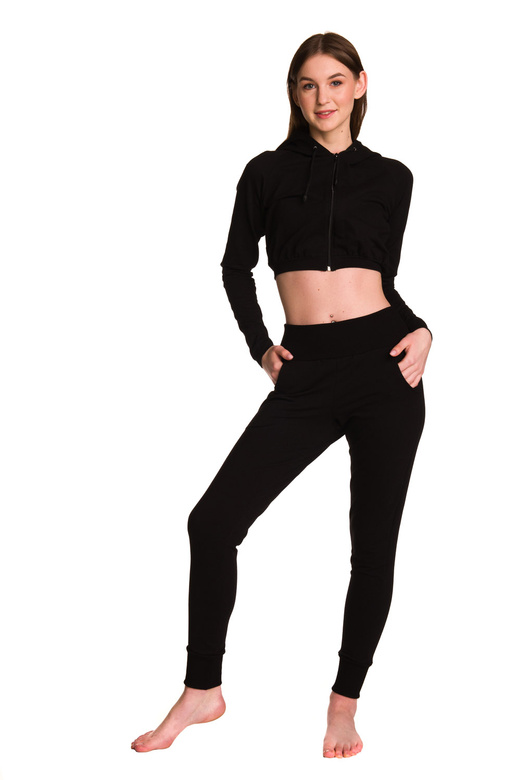 Fitted Women's Black Jogging Pants