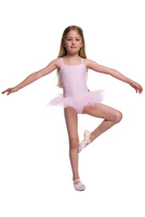 Outfit TUTU body vékony pánttal - rózsaszín