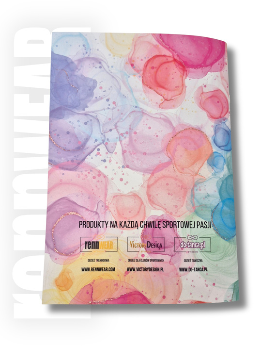 Zeszyt w kratkę szkolną | 32 kartki | rennWEAR