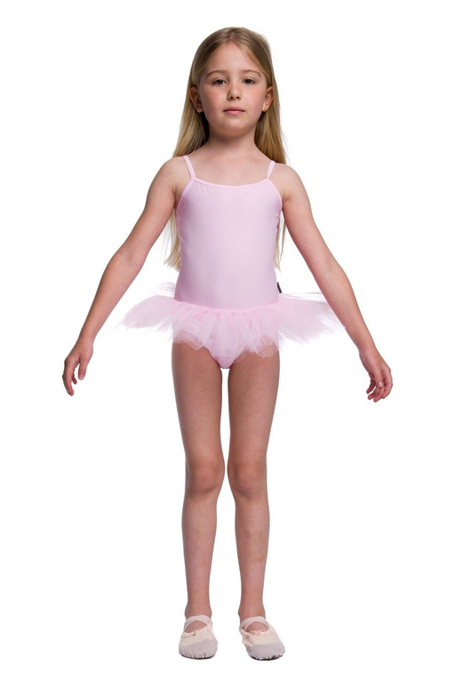 Ensemble body TUTU fines bretelles - rose