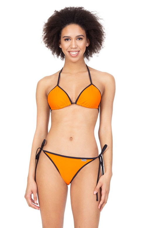 Maudymosi kostiumėlis BIKINI Top - RENNWEAR oranžinis