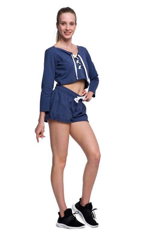 Haut de sport fitness en jean