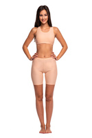 Kvinnors barnleggings kort naken