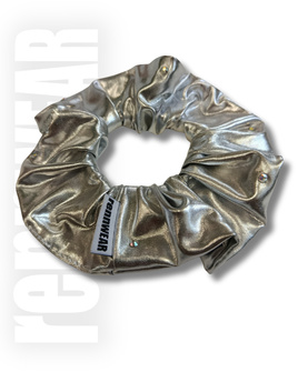 Gumka do włosów z kamieniami SREBRNY |  rennWEAR