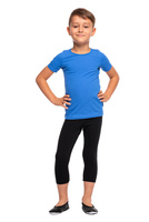 Short-sleeved Training T-Shirt Dance/Gymnastics - Cornflower Blue.