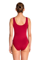 Sleeveless Gymnastic Workout Body B100B in Burgundy.