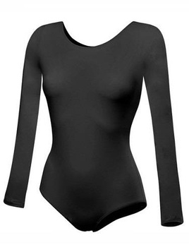 Long -Sleeved Gymnastic Training B100D Graphite