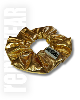 Gumka do włosów z kamieniami | złoty metaliczny |  rennWEAR