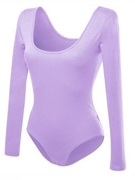 Body femme manches longues amincissant chiné