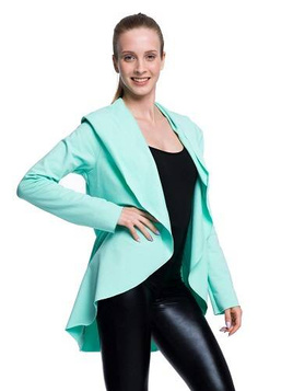 Cardigan da donna e da bambino color menta