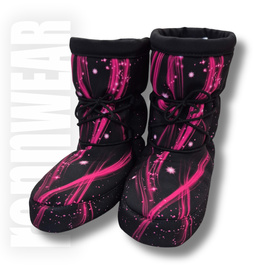 FUCHSIA SKY | Booties | Botki | Ciepłe Buty do rozgrzewki | Ocieplacze | unicorn | rennWEAR