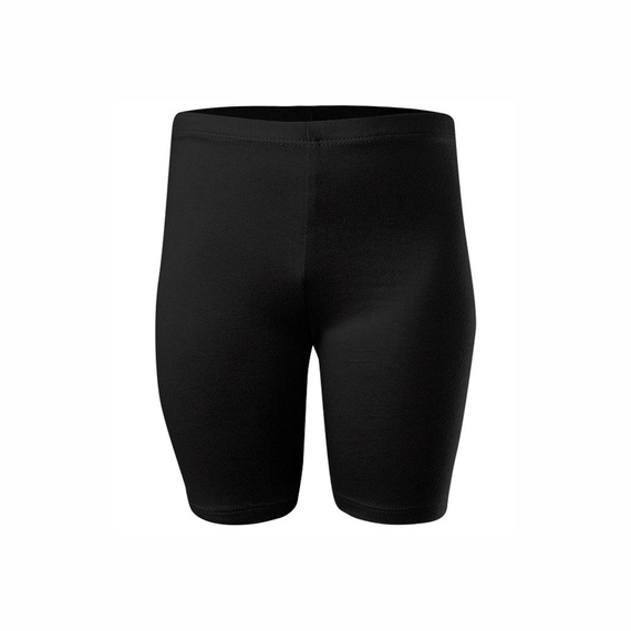 Legging court sport femme homme enfant coton noir