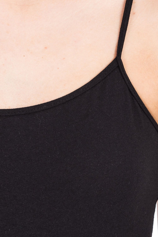 Ujjatlan tornász body B100CR fekete