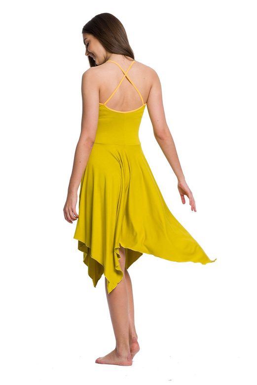 Vestido cuadrado - pistacho