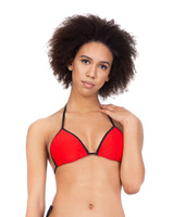 Ujumistrikoo BIKINI Top - RENNWEAR punane