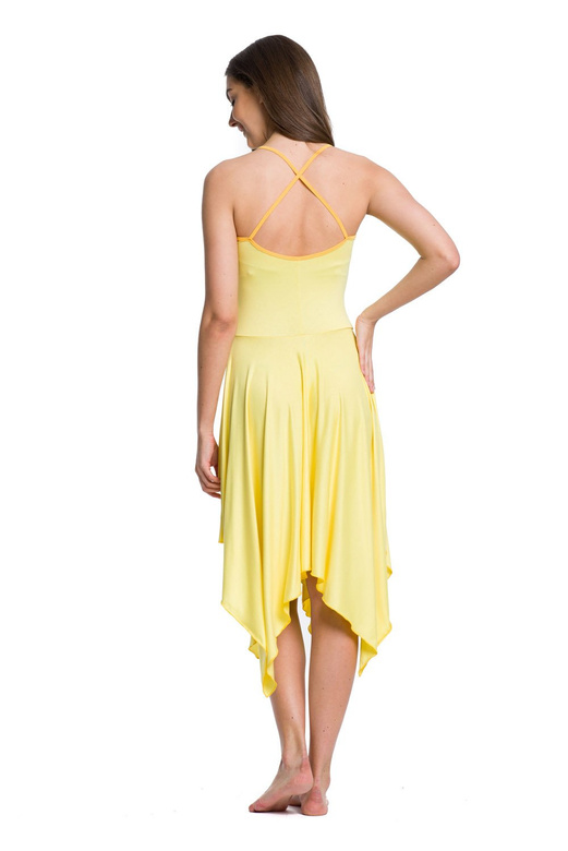 Robe Carré - citron