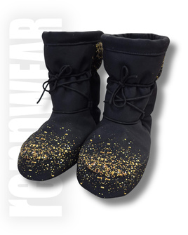 GOLDEN DUST | Booties | Botki | Ciepłe Buty do rozgrzewki | Ocieplacze | unicorn | rennWEAR
