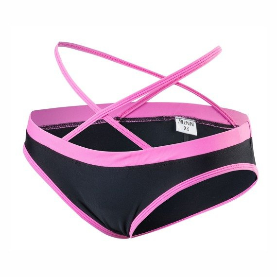 Dam Short STRAPS SHORTS Pole Dance Fitness svart - rosa