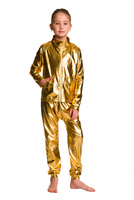 Metallic-Knickerbocker für Kinder für goldene Leistung