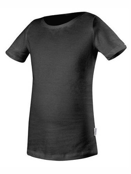 Tanz / Gymnastik KURZARM Trainings-T-Shirt - schwarz