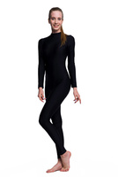 Tricot negru cu fermoar complet