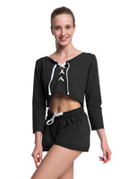 Fitness sportshorts svarta