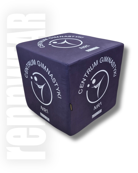 Kostka treningowa rennWEAR 40x40x40 cm | PRODUKT z LOGO i GRAFIKĄ KLIENTA