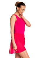 Ärmelloser Gymnastikbody B100B fuchsia