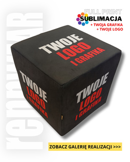 Kostka treningowa rennWEAR 40x40x40 cm | PRODUKT z LOGO i GRAFIKĄ KLIENTA