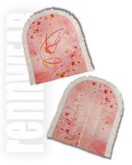 Pokrowiec na odzież strój startowy z falbanką | rennWEAR