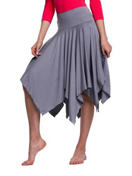 SQUARE edzőszoknya - szürke