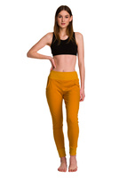 Fitted Mustard Women's Sweatpants