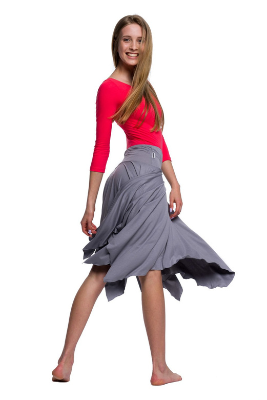 Krilo za trening SQUARE - sivo