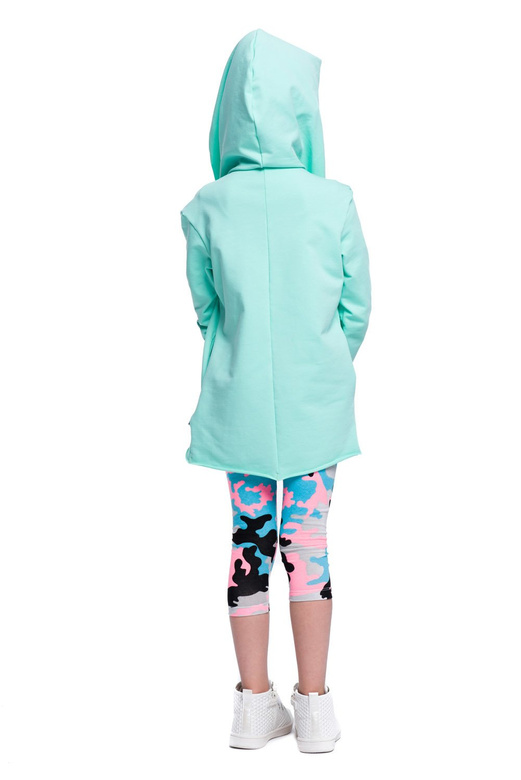 Cardigan da donna e da bambino color menta