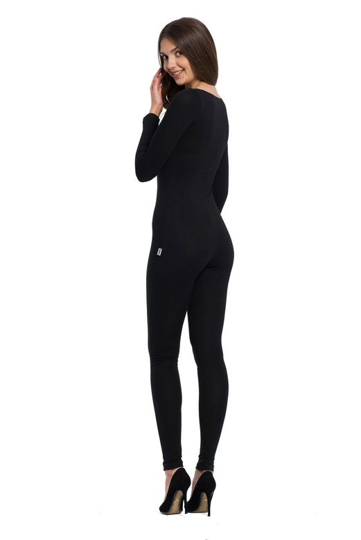 DR jumpsuit with long legs - black.