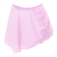 Chiffon Tie Skirt Ballet and Gymnastics Training - Pink